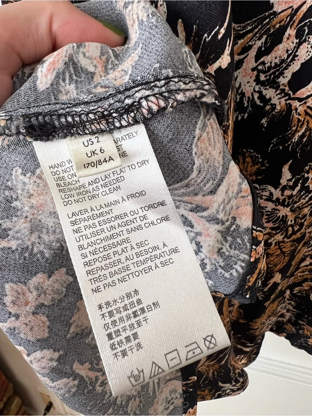 Free People Lucie Floral Lace Mini Dress